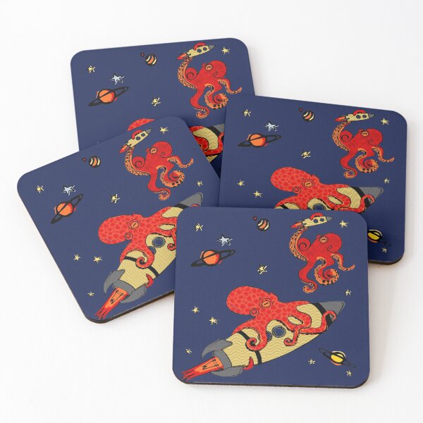 Item preview, Space Kraken Attack!! designed and sold by amberwjohnson.