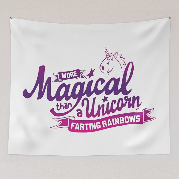 Item preview, Unicorn Magic - Purple designed and sold by FlyingDodo.
