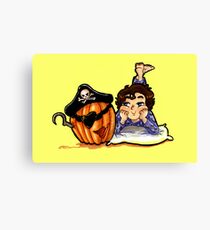 The Pumpkin Pirate Canvas Print