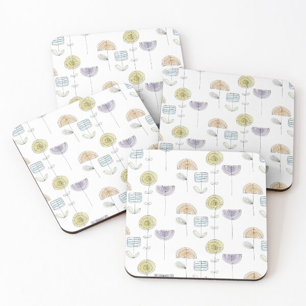 Item preview, Post modern flowers designed and sold by Jonesyinc.