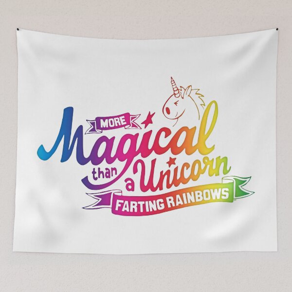 Item preview, Unicorn Magic - Rainbow designed and sold by FlyingDodo.