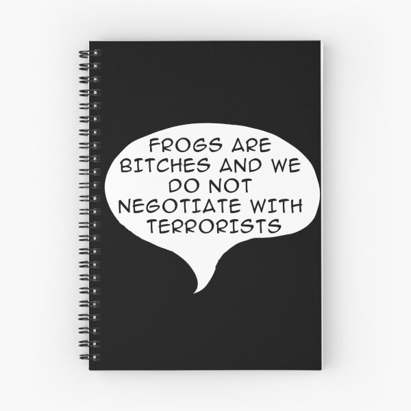Item preview, Frogs Are Bitches And We Do Not Negotiate With Terrorists - The Umbrella Academy designed and sold by SedgeWren.