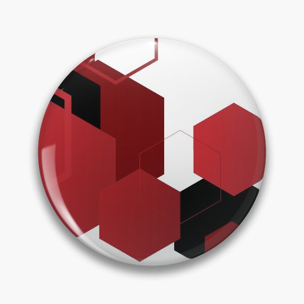 Item preview, Red and black Geometric Print designed and sold by elbook.