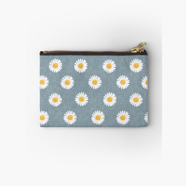 Item preview, Daisies - dusty blue designed and sold by littlearrow.