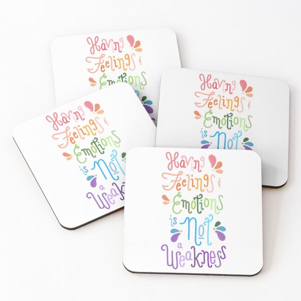 Item preview, Having Feelings and Emotions is Not a Weakness designed and sold by Sam Meng.