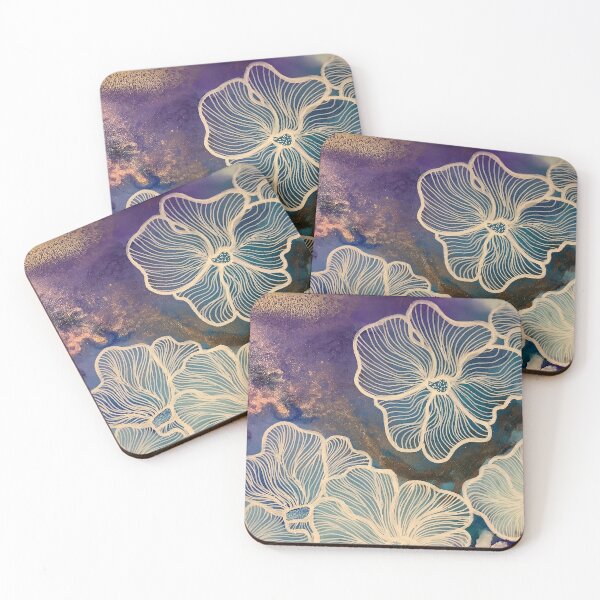 Item preview, White Flowers designed and sold by ArtandAquarelle.