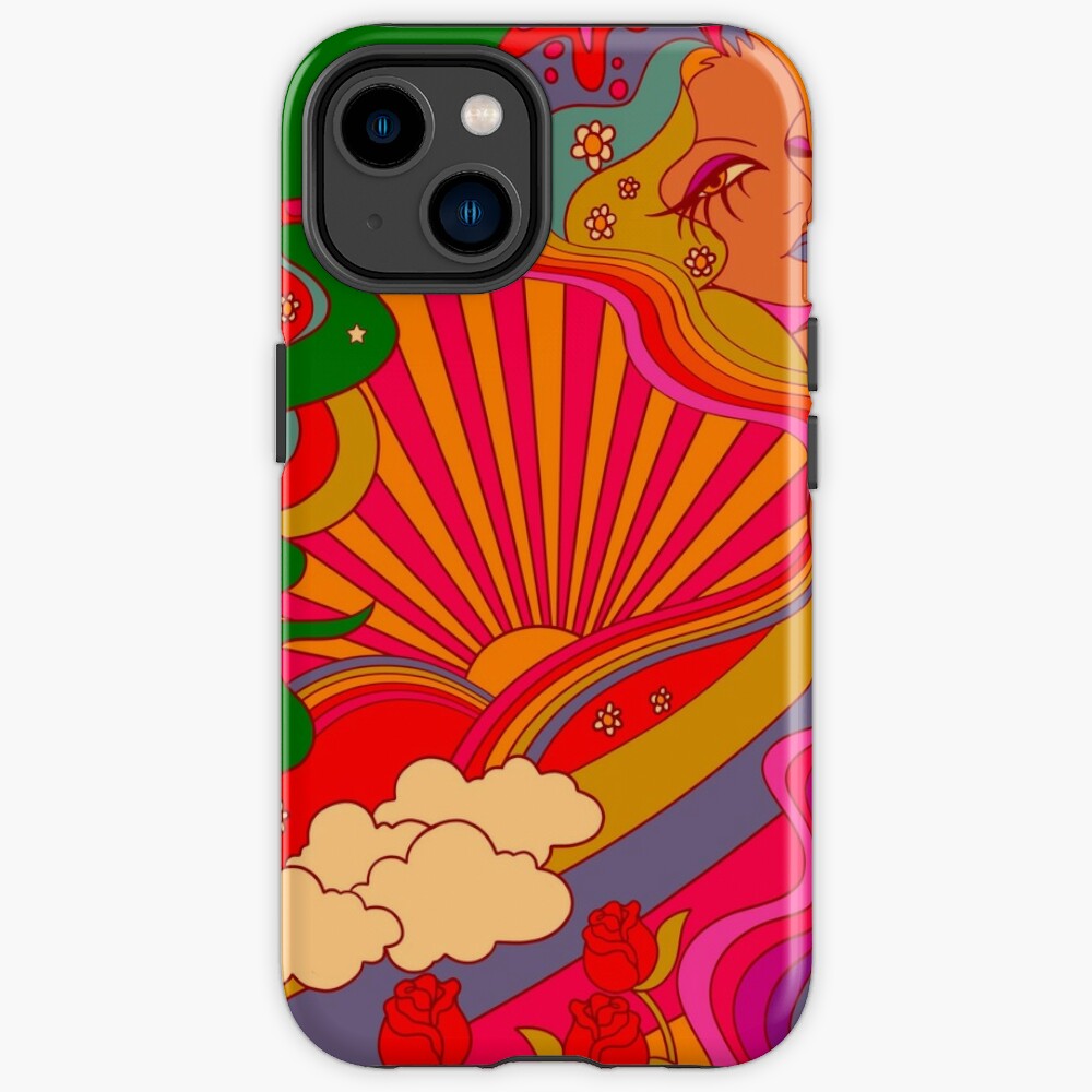Psychedelic Lady iPhone Case