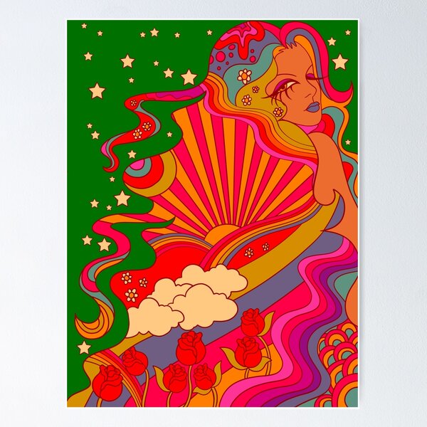 Psychedelic Posters for Sale | Redbubble