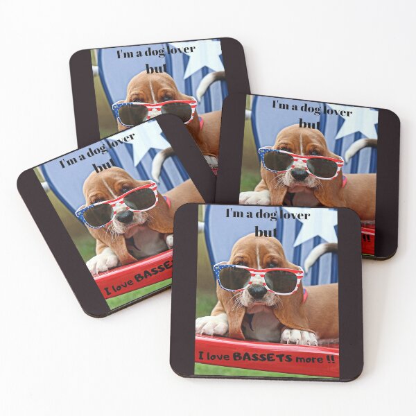 Item preview, BASSETS, DOG LOVERS designed and sold by Hope2123.