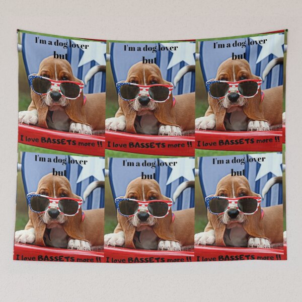 Item preview, BASSETS, DOG LOVERS designed and sold by Hope2123.