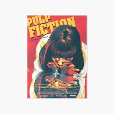 Pulp Fiction Art Board Print