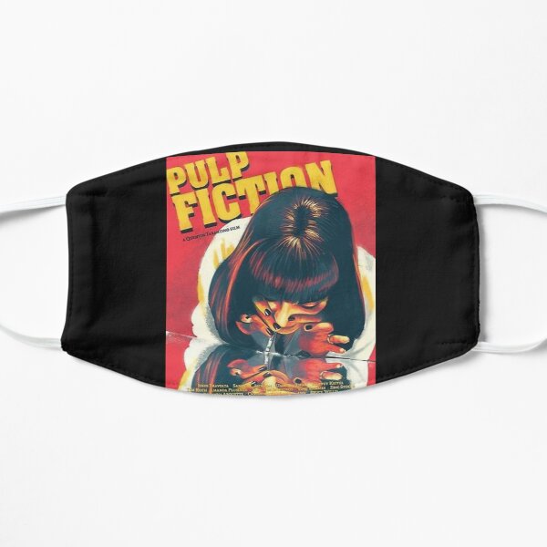 Pulp Fiction Mascarilla plana