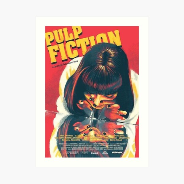 Pulp Fiction Art Print