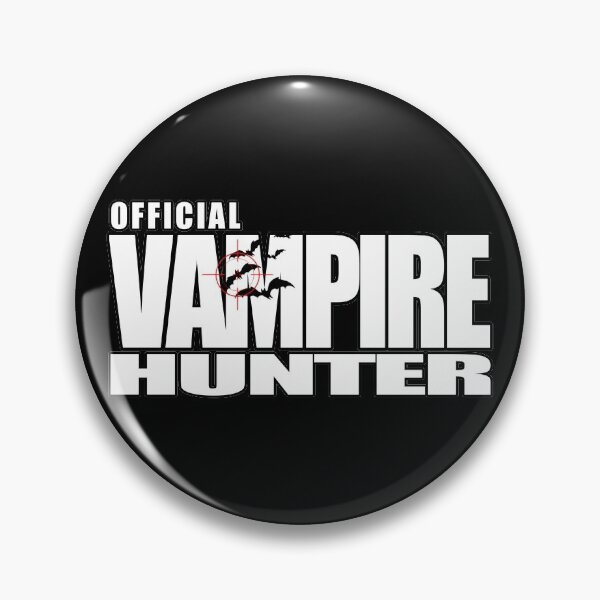 Item preview, Official Vampire Hunter - Funny Halloween Vampire Gear designed and sold by SMilllar.
