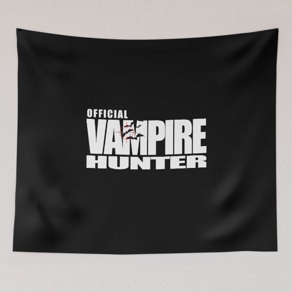 Item preview, Official Vampire Hunter - Funny Halloween Vampire Gear designed and sold by SMilllar.