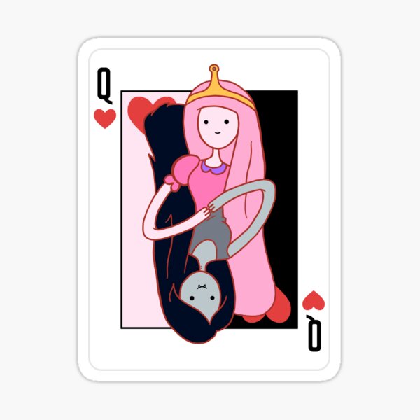 Artikel-Vorschau von Prinzessin Bubblegum und Marceline, Königin der Herzen, designt und verkauft von BrandonDesigned.