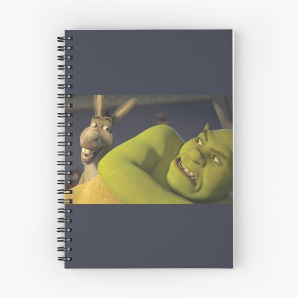 Item preview, shrek and donkey on the bed designed and sold by banana ban.