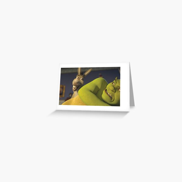 Shrek 3 - Shrek Confused | Greeting Card