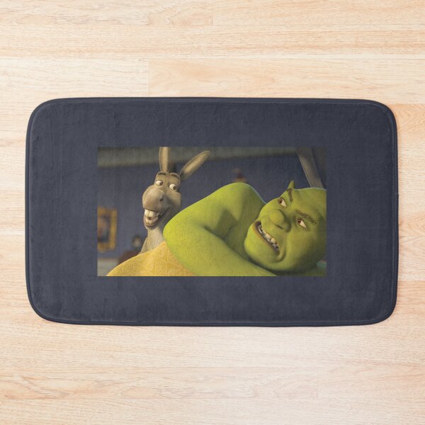 Item preview, shrek and donkey on the bed designed and sold by banana ban.