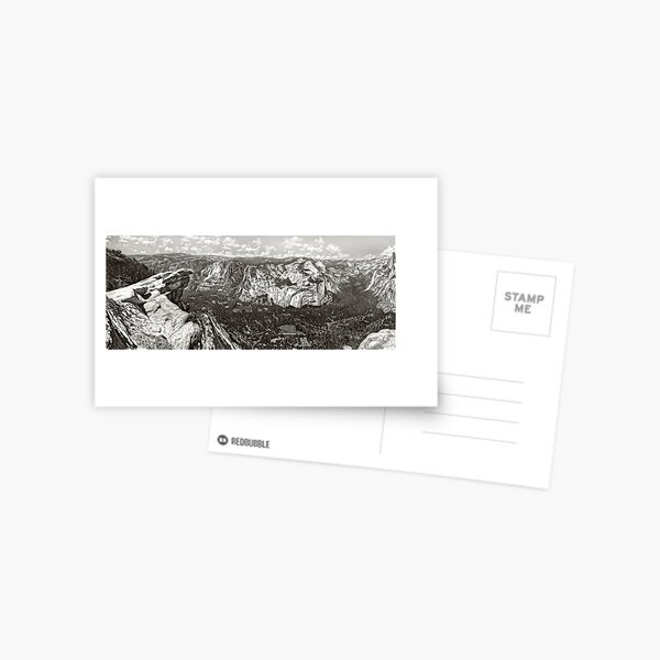 Yosemite Glacier Point Postcard