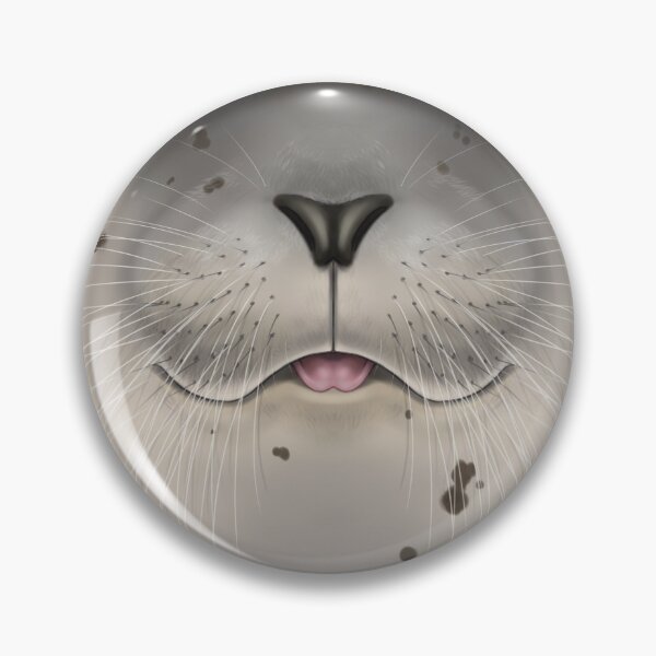 Item preview, Harbor Seal Face designed and sold by SidianArts.