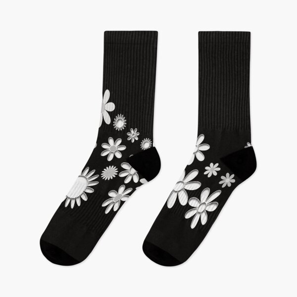 Artikelvorschau, Schwarz und schreibe Blume entworfen und verkauft von Wis09.