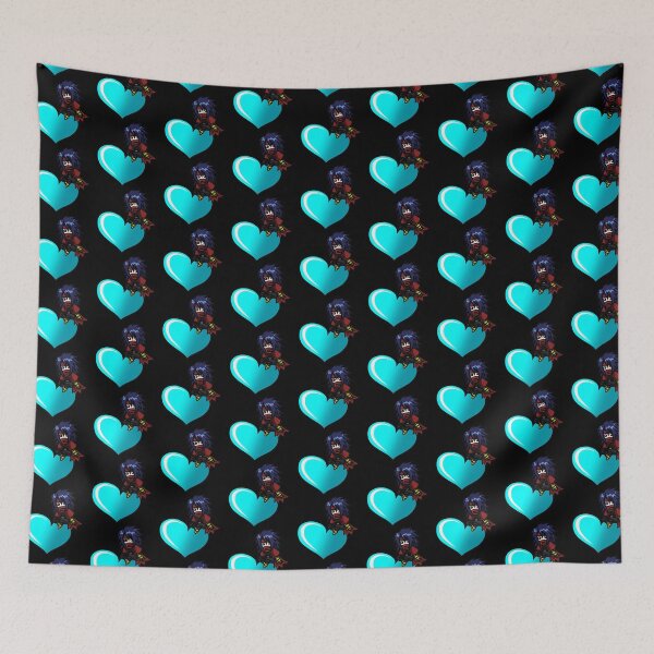 Item preview, Chibi Vincent Sitting on Heart FUN CYAN designed and sold by timeless3wings.