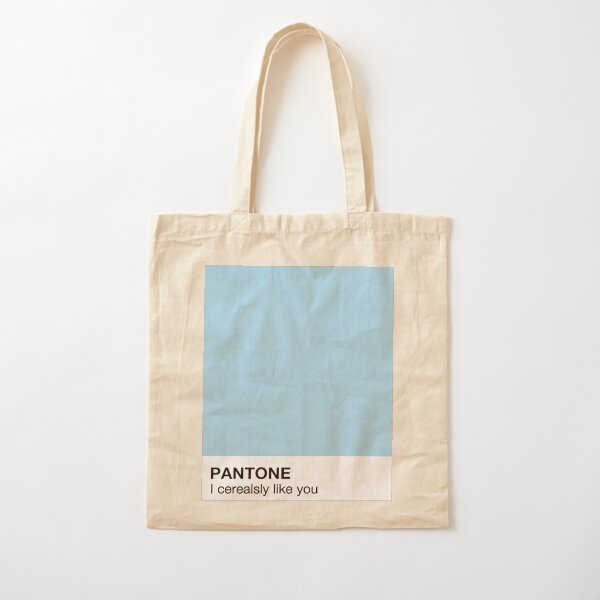 I Cerealsly like you Pantone Cotton Tote Bag
