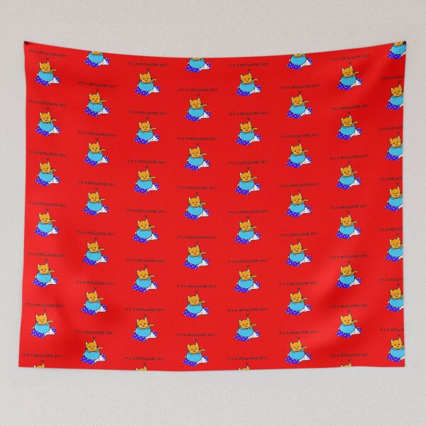 Item preview, It's A Meowsome Day designed and sold by BlueCloverTrend.