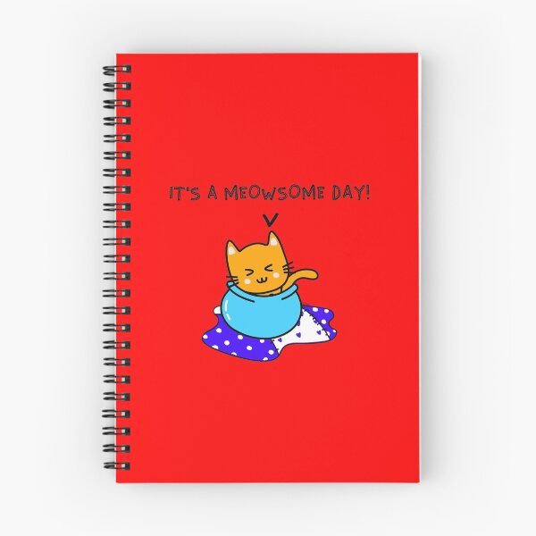 Item preview, It's A Meowsome Day designed and sold by BlueCloverTrend.