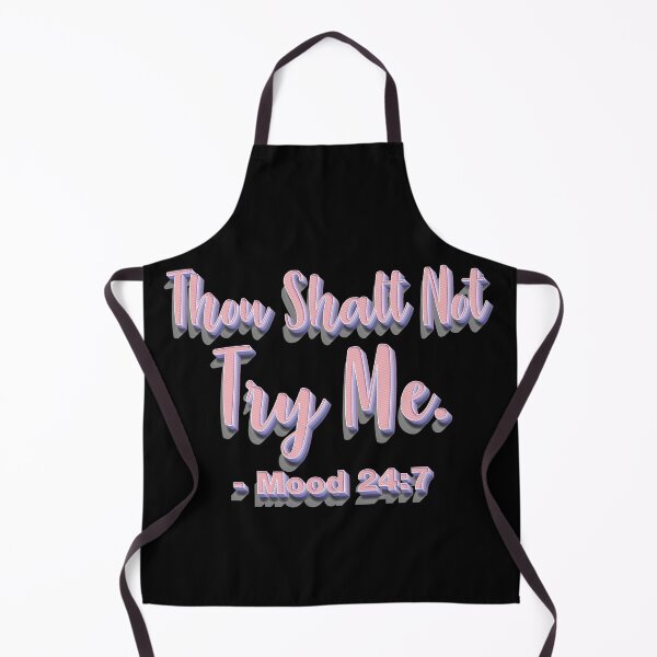 Item preview, Thou Shalt Not Try Me. designed and sold by johnta17.