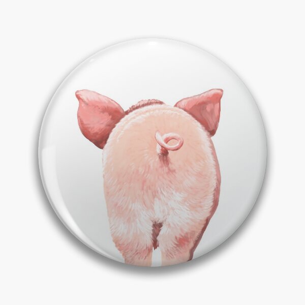 Item preview, Pig Butt in Pink designed and sold by bignosework.