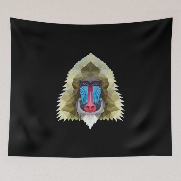 Item preview, Monkey Polygon Design Gift designed and sold by Grimbart.
