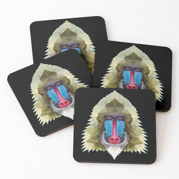 Item preview, Monkey Polygon Design Gift designed and sold by Grimbart.