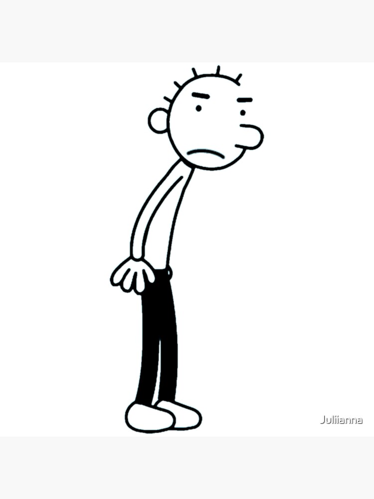 Rodrick Heffley Book Version Premium Matte Vertical Poster
