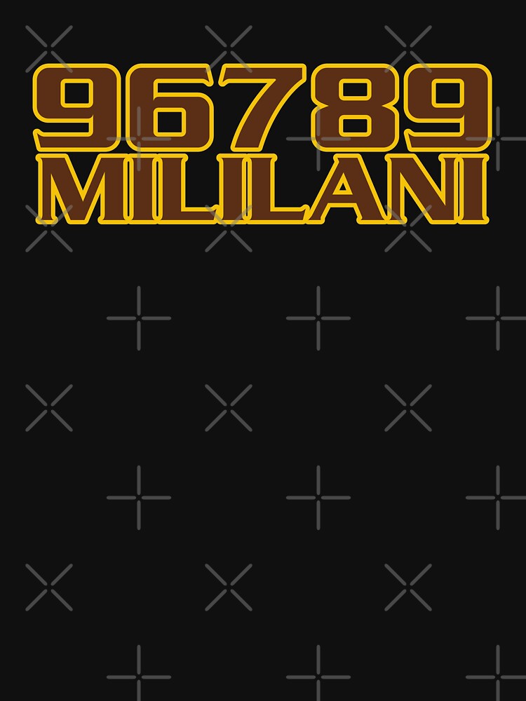 "96789 MILILANI" Tshirt for Sale by Reeks808 Redbubble reeks808 t
