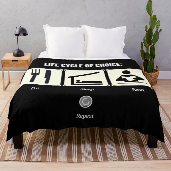 Item preview, Eat Sleep Read 2 designed and sold by NICKYB0Y.