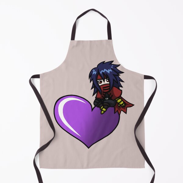 Item preview, Chibi Vincent Sitting on Heart PLAYFUL PURPLE designed and sold by timeless3wings.