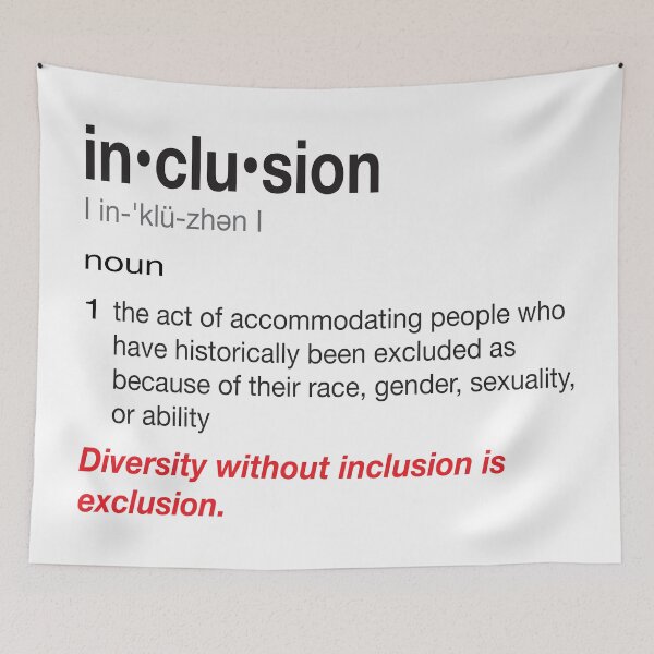 Item preview, Diversity Without Inclusion is Exclusion designed and sold by Magic-Moon.