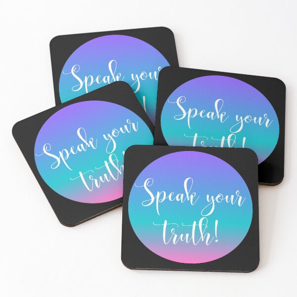 Item preview, Speak Your Truth Circle Text Design designed and sold by Gramsta.