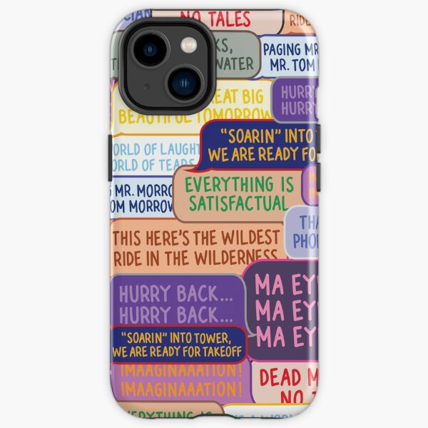 Ride Quotes Collage iPhone Tough Case