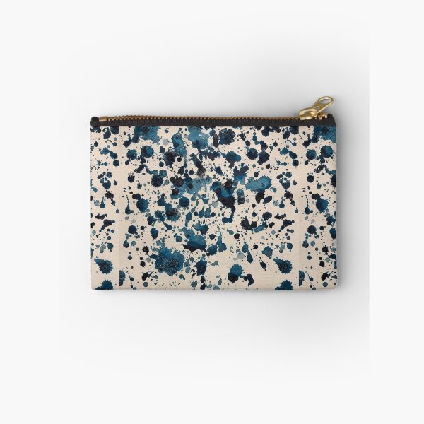 Item preview, Abstract blue splatter designed and sold by CustomMonster.