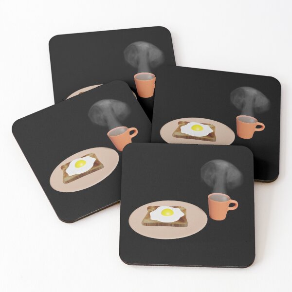 Item preview, Breakfast Eggs on Toast with Coffee designed and sold by bradm50.