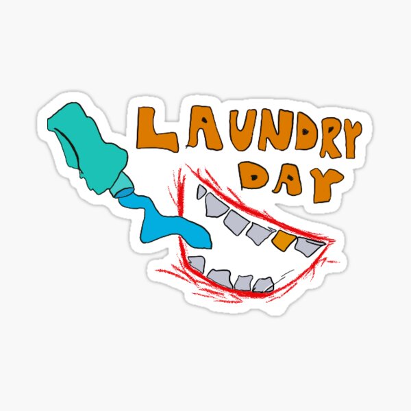 Underwear Slip Underpants Laundry Day' Sticker