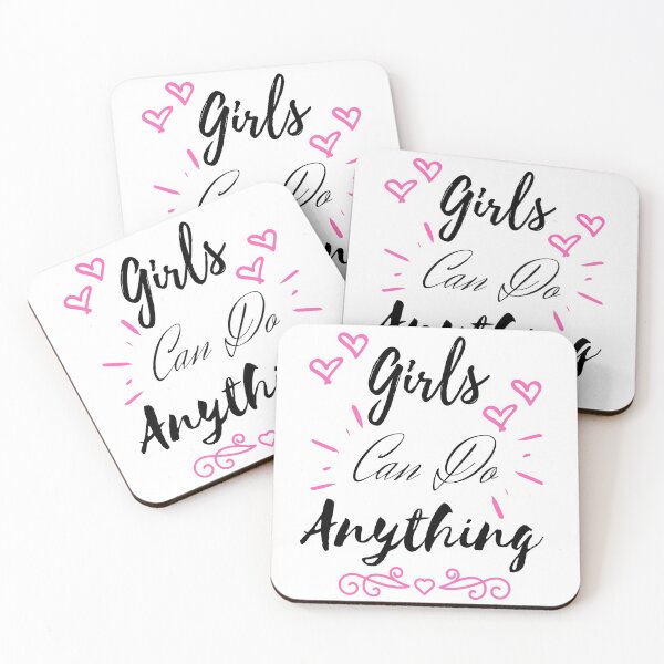 Item preview, Girls Can Do Anything designed and sold by sasijaya.