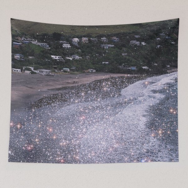 Item preview, Sparkly Aesthetic Beach Ocean designed and sold by ind3finite.