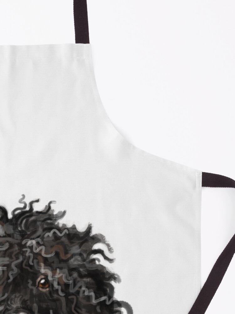 Alternate view of Black Puli Dog Apron