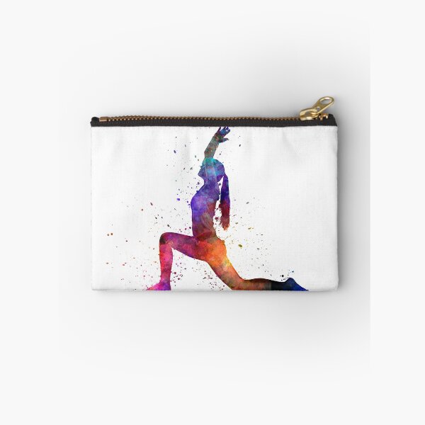 Item preview, Yoga woman 04 in watercolor splatter designed and sold by paulrommer.