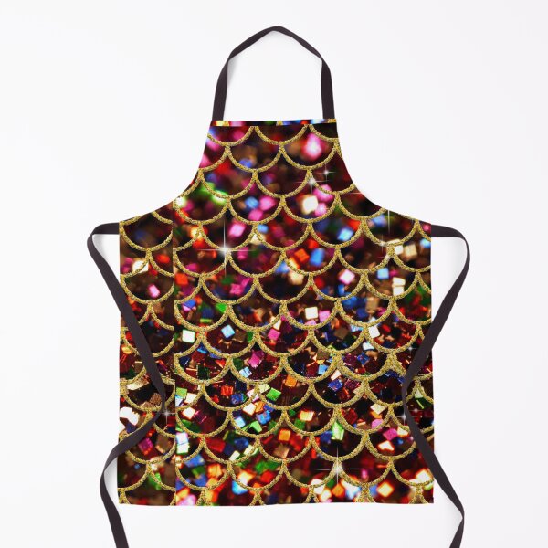 Item preview, Black Glitter Scales designed and sold by TopDesignArt.