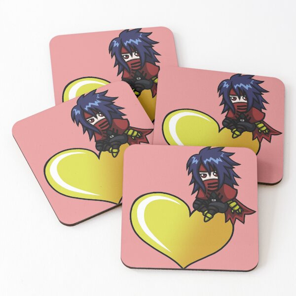 Item preview, Chibi Vincent Sitting on Heart SUNNY AMBER YELLOW designed and sold by timeless3wings.